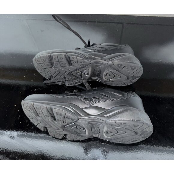 Propét Stability Walker Mens Leather Athletic Walking Shoes Size 9 E WIDE Black - Picture 6 of 8